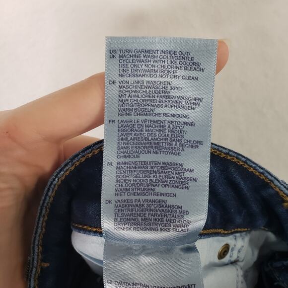 NYDJ Marilyn Straight Jeans Womens Size 16 Quinn Blue Hi-Rise Workwear Plus NWT - Picture 7 of 13